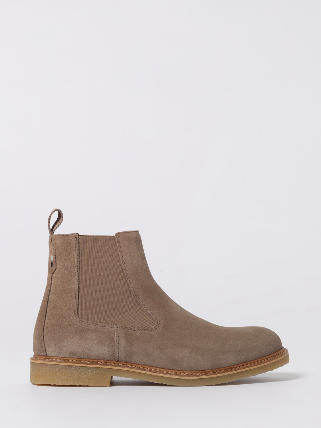 BOSS BOOT: Shoes men Boss, Beige - Img 1