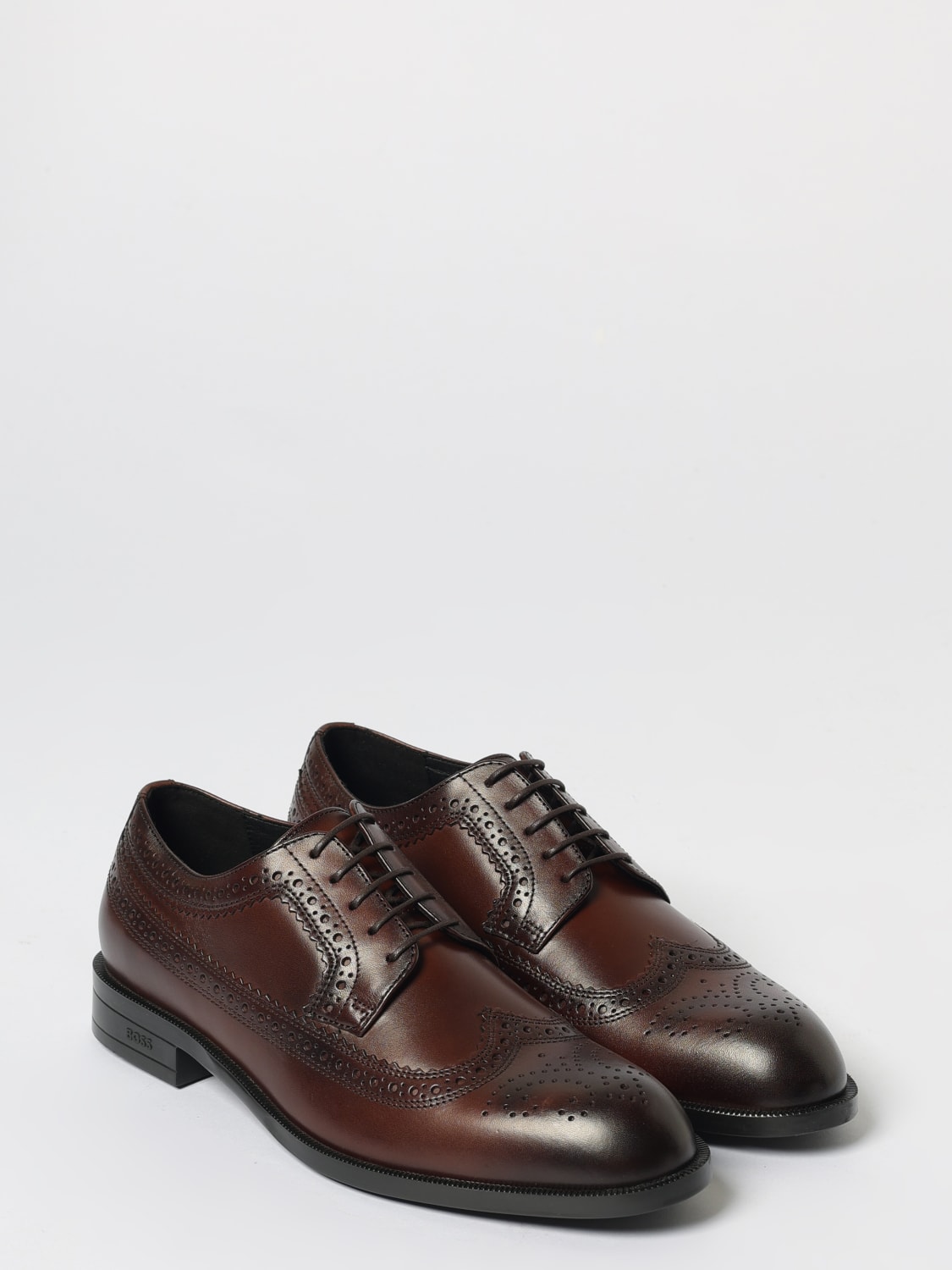 BOSS BROGUE SHOES: Shoes men Boss, Brown - Img 2