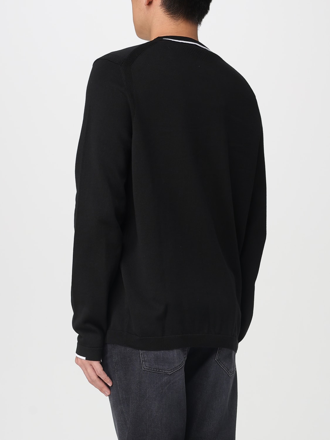 BOSS SWEATER: Sweater men Boss, Black - Img 2