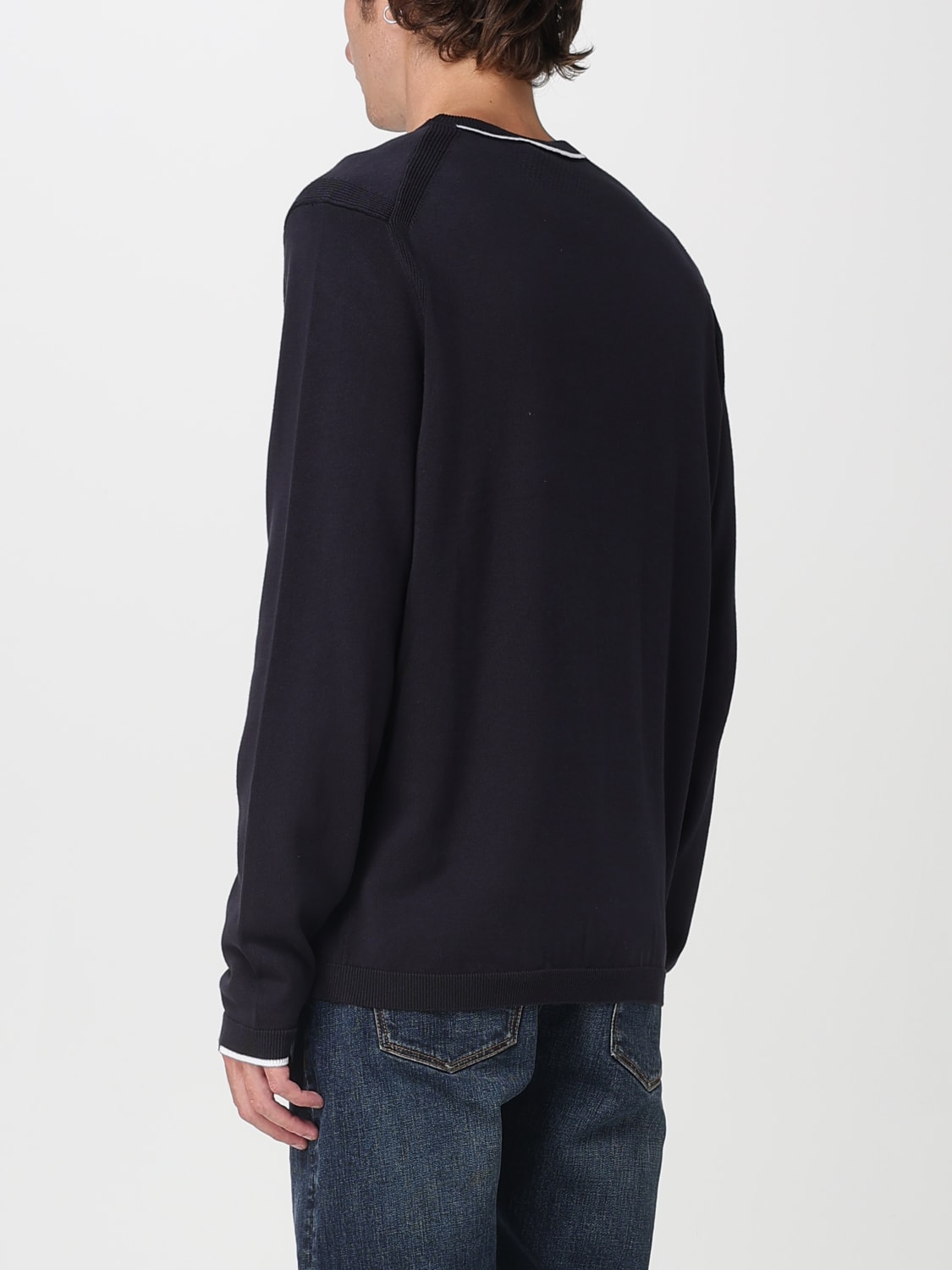 BOSS SWEATER: Sweater men Boss, Blue - Img 2