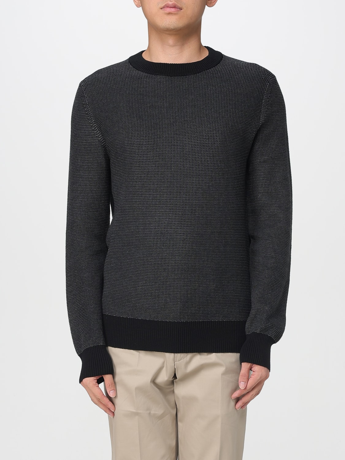 BOSS PULL: Pull homme Boss, Noir - Img 1