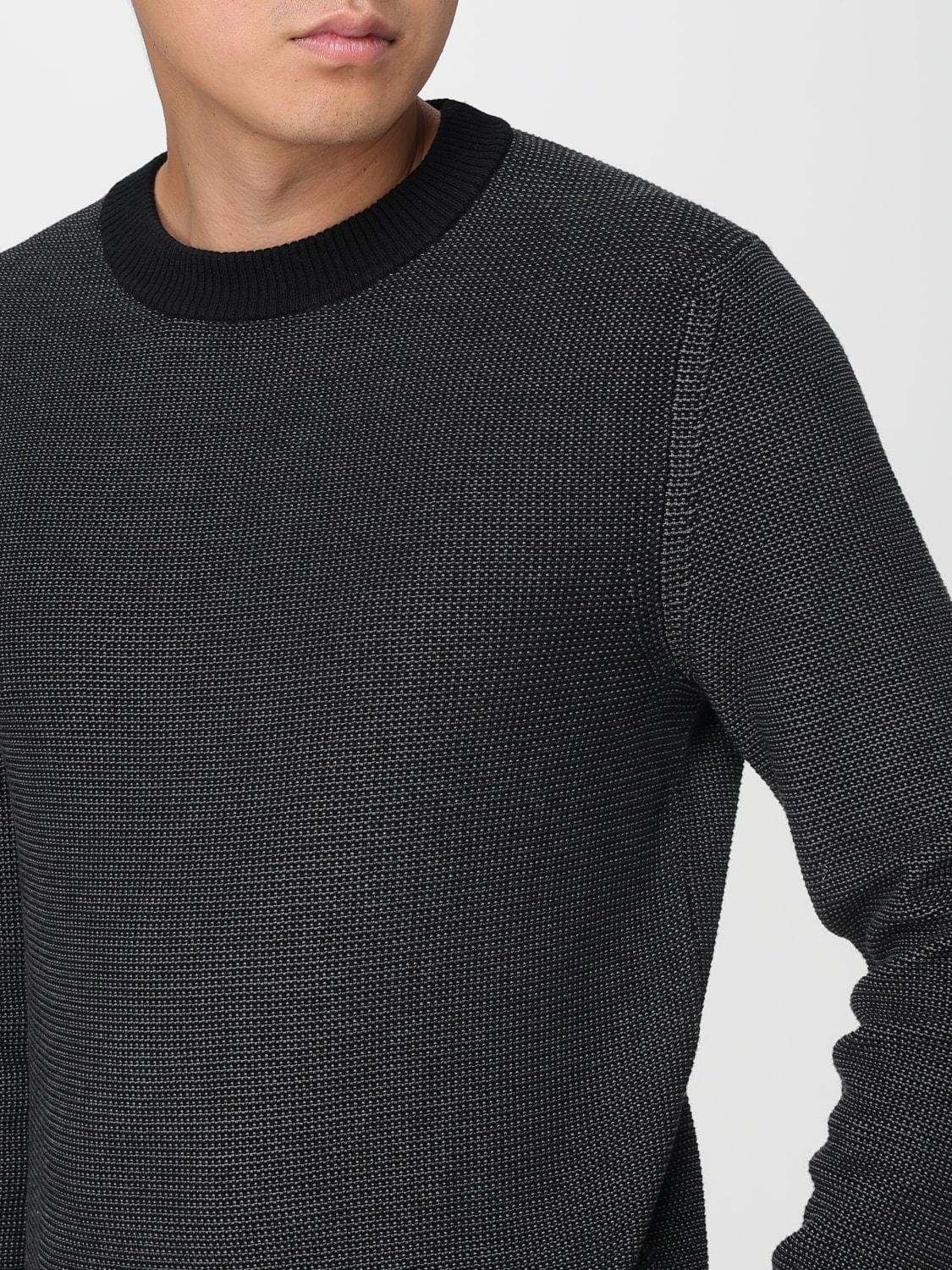BOSS PULL: Pull homme Boss, Noir - Img 3
