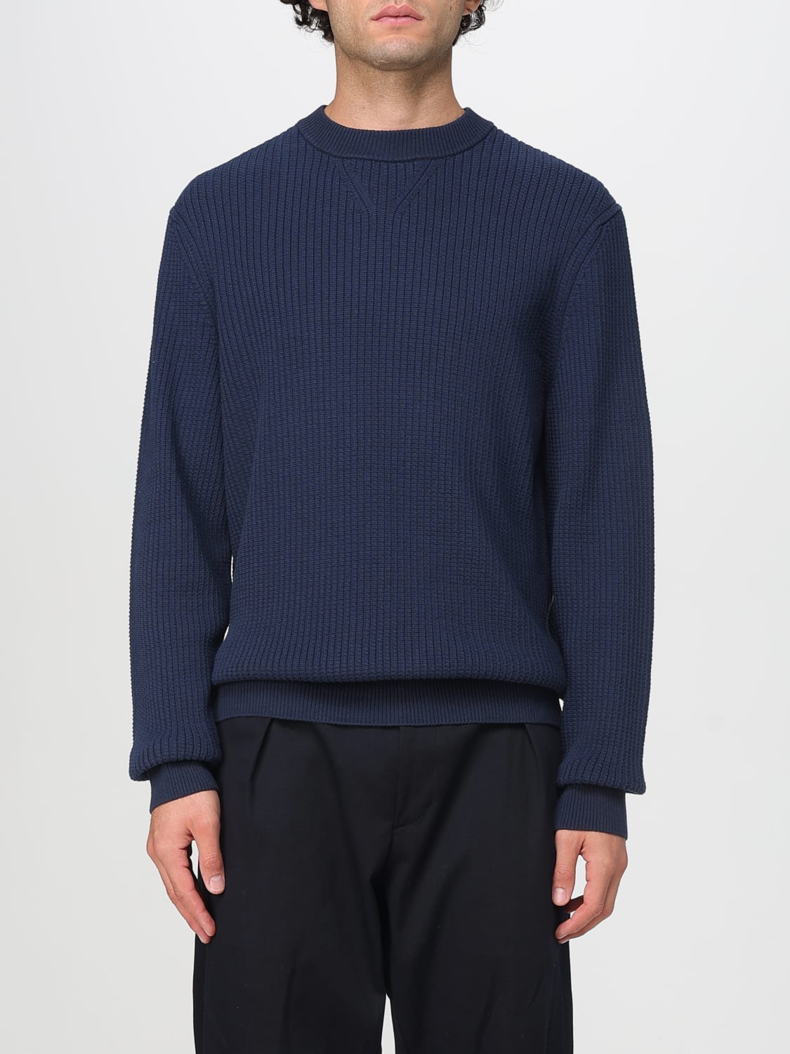 BOSS PULLOVER: Pullover herren Boss, Blau - Img 1