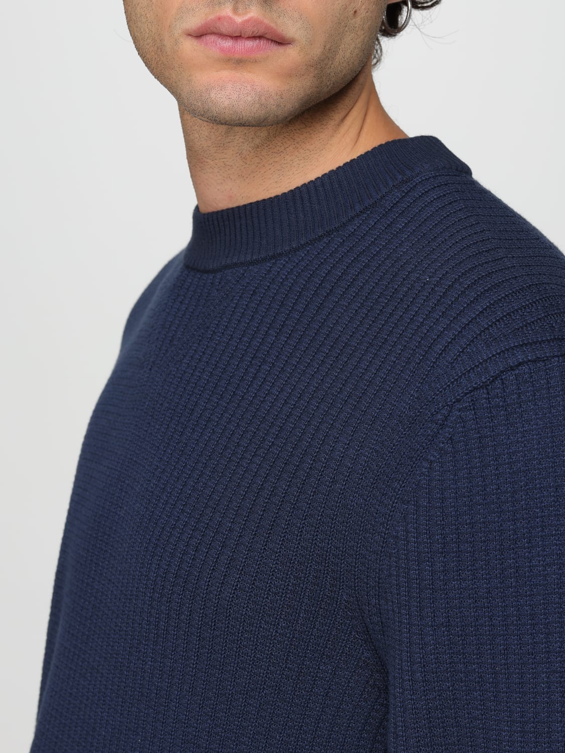 BOSS PULLOVER: Pullover herren Boss, Blau - Img 3