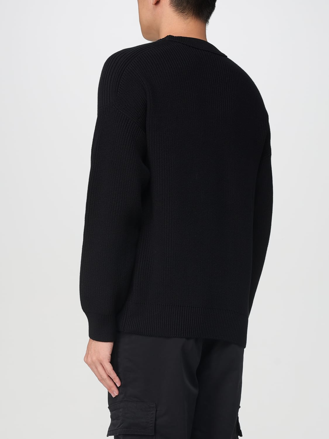 BOSS SWEATER: Sweater men Boss, Black - Img 2