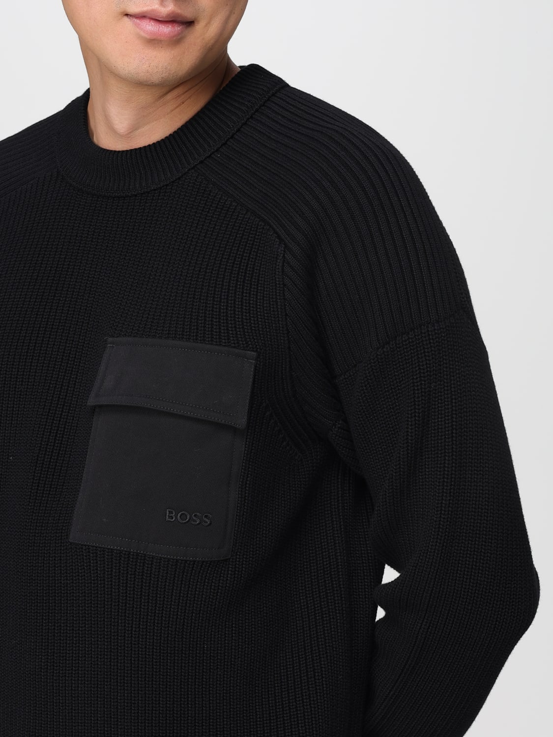 BOSS SWEATER: Sweater men Boss, Black - Img 3