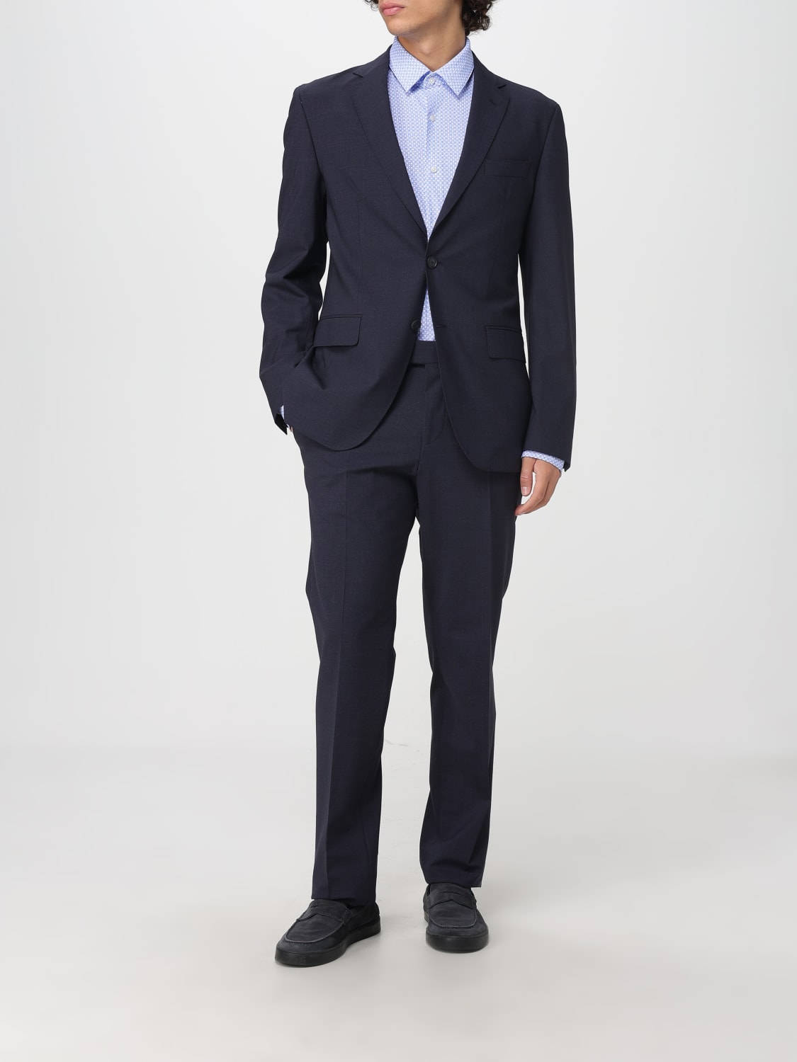 BOSS ANZUG: Anzug herren Boss, Blau - Img 2