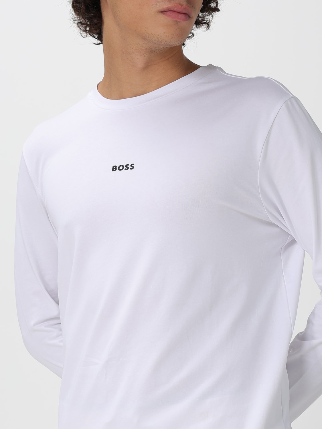 BOSS T-SHIRT: T-shirt men Boss, White - Img 3