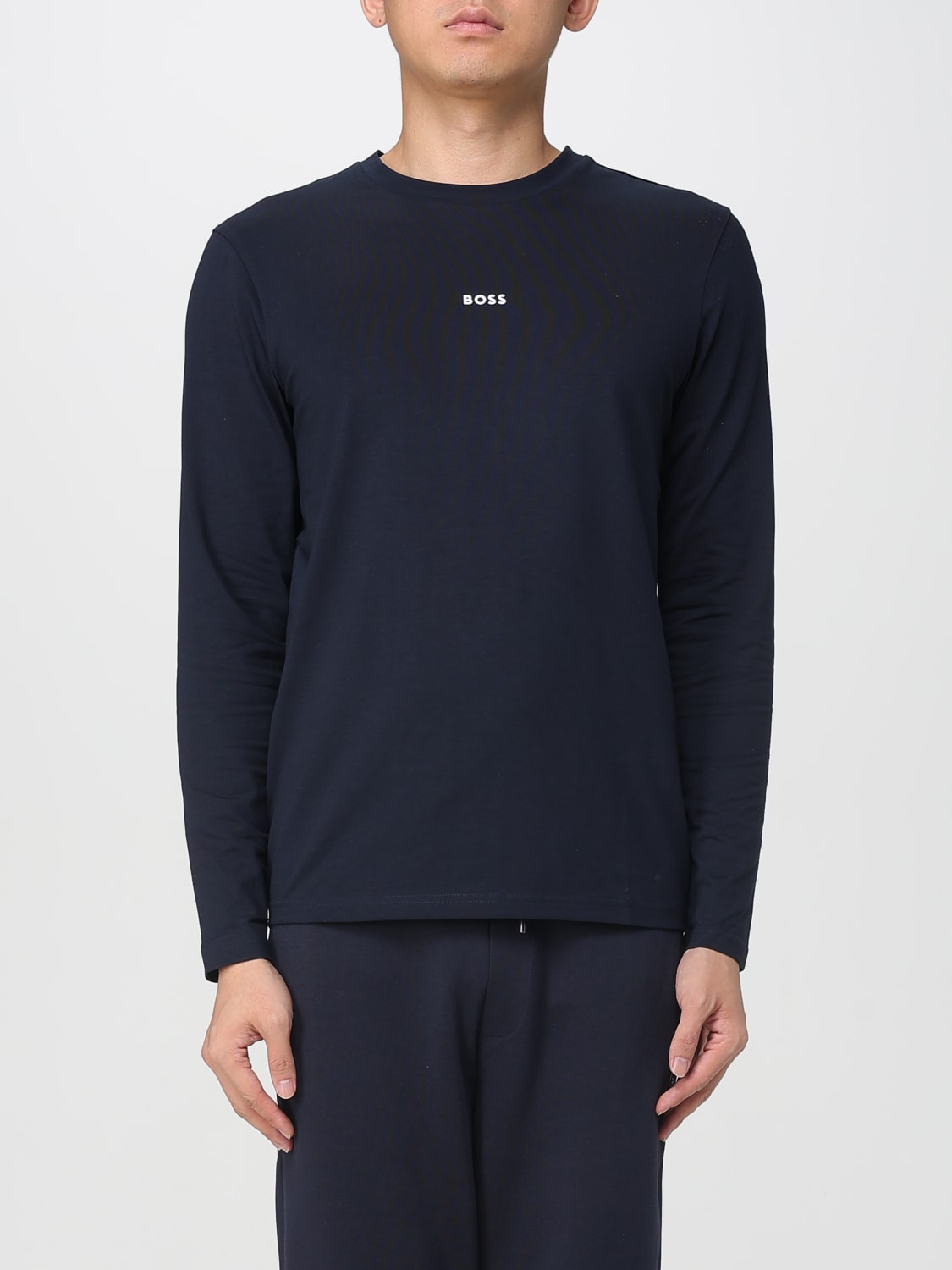 BOSS T-SHIRT: T-shirt men Boss, Blue - Img 1