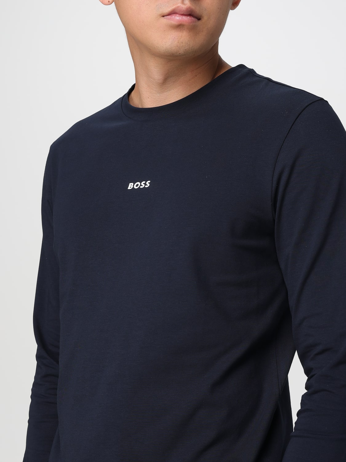 BOSS T-SHIRT: T-shirt men Boss, Blue - Img 3