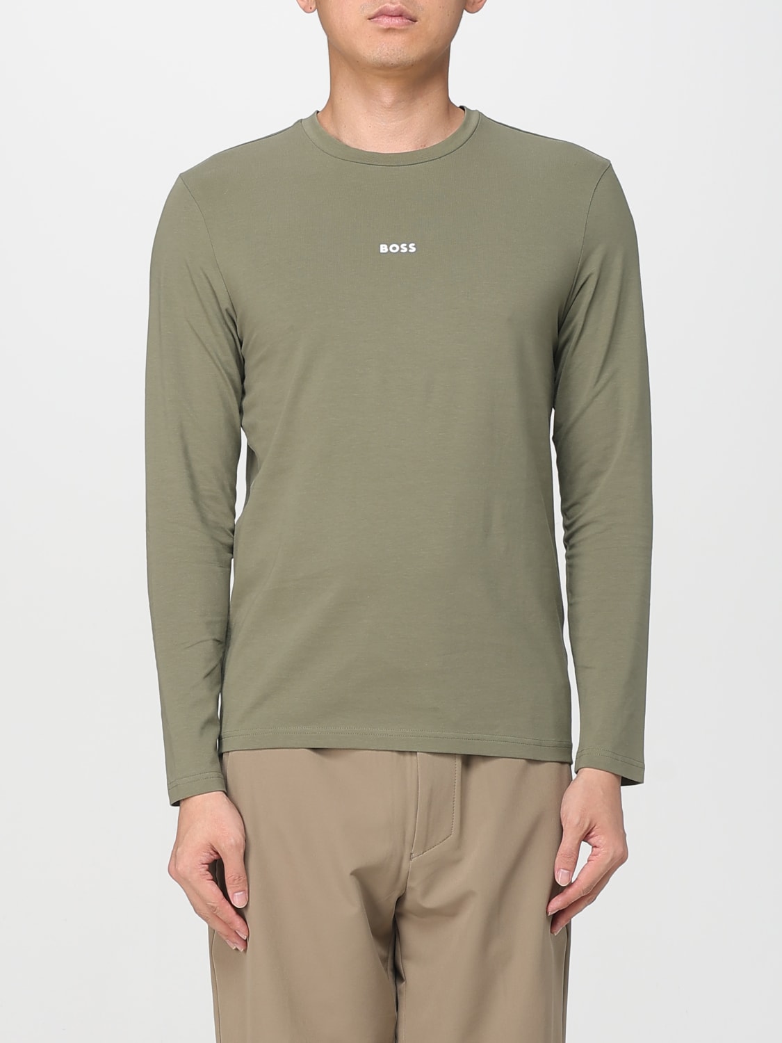 BOSS T-SHIRT: T-shirt men Boss, Green - Img 1