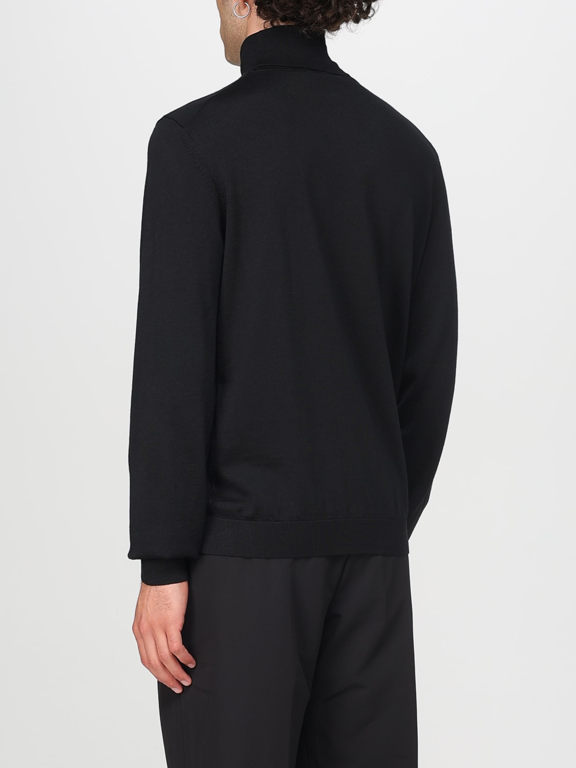 BOSS SWEATER: Sweater men Boss, Black - Img 2
