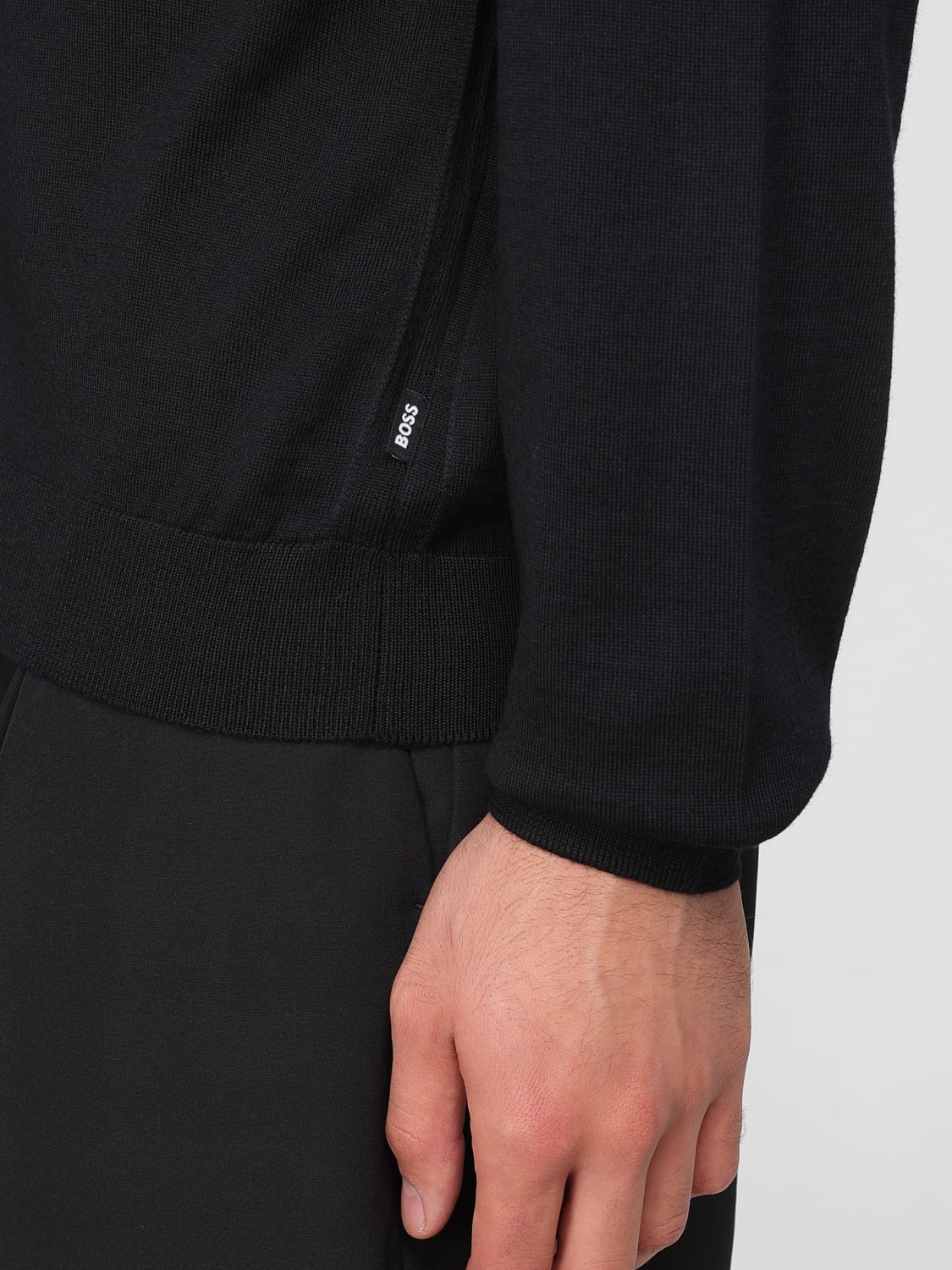 BOSS SWEATER: Sweater men Boss, Black - Img 3