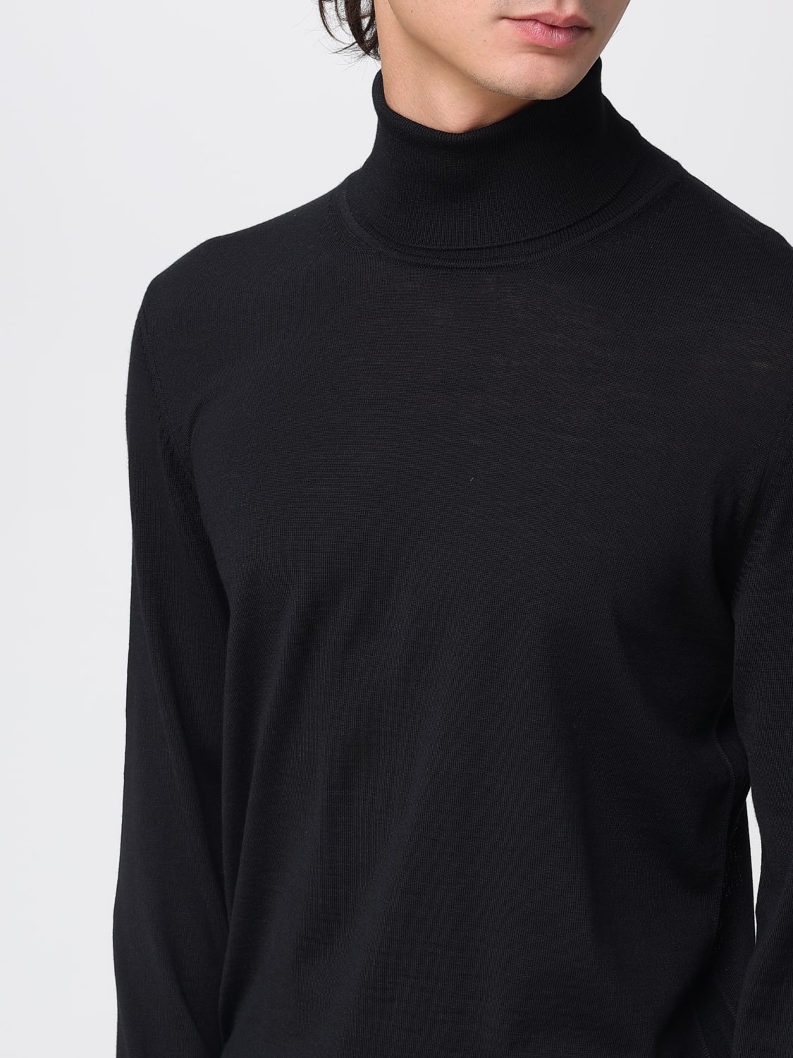BOSS SWEATER: Sweater men Boss, Black 1 - Img 3