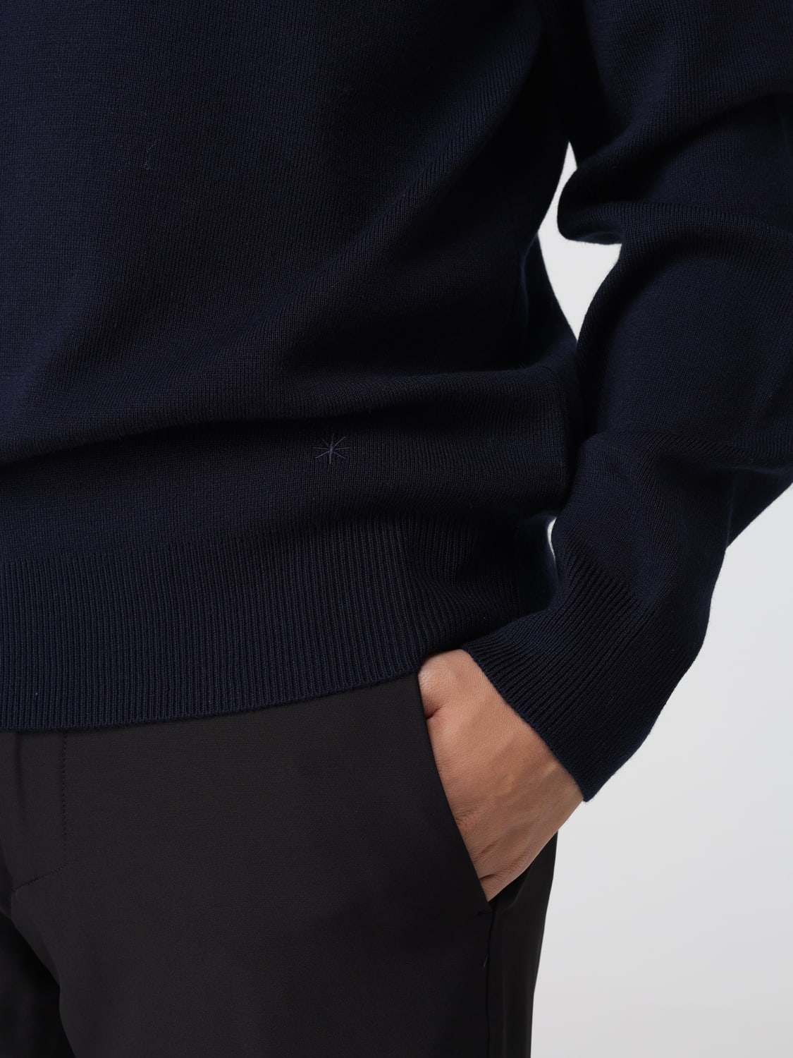 BOSS PULLOVER: Pullover herren Boss, Schwarz - Img 3