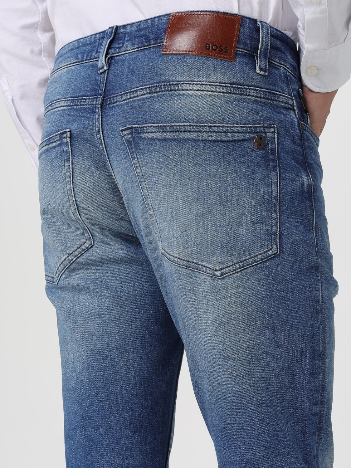 BOSS JEANS: Jeans hombre Boss, Denim - Img 3