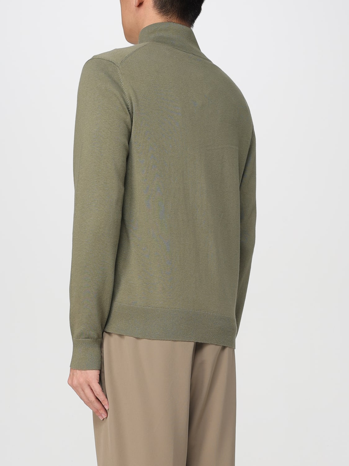 BOSS SWEATER: Cardigan men Boss, Green - Img 2