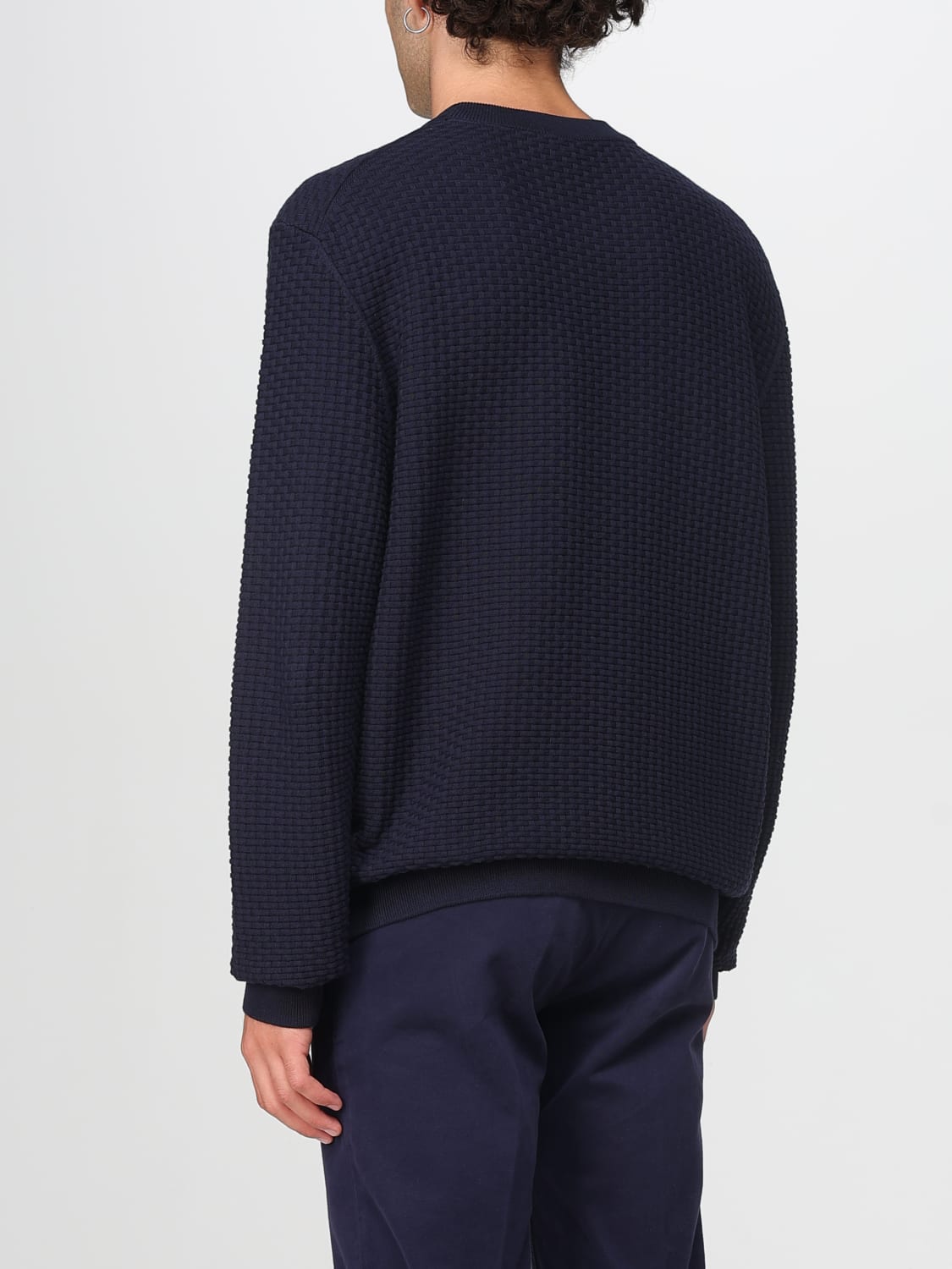 BOSS PULLOVER: Pullover herren Boss, Blau - Img 2