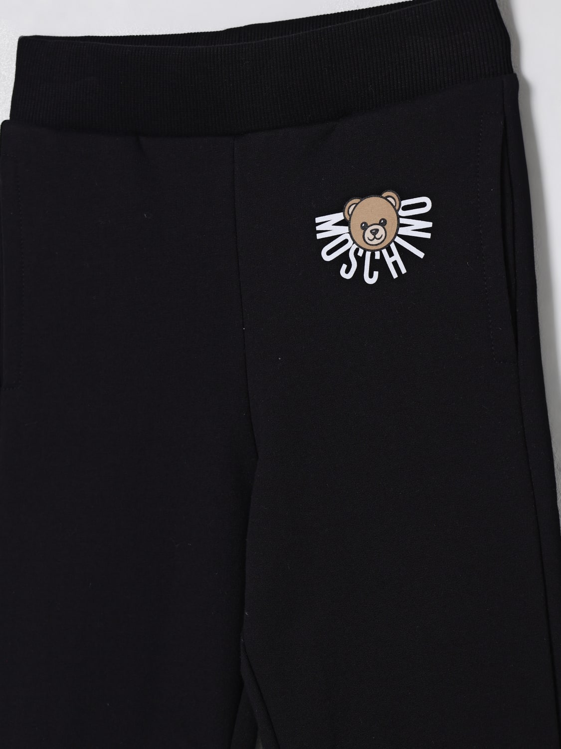 MOSCHINO PANTS: Pants kids Moschino, Black - Img 3