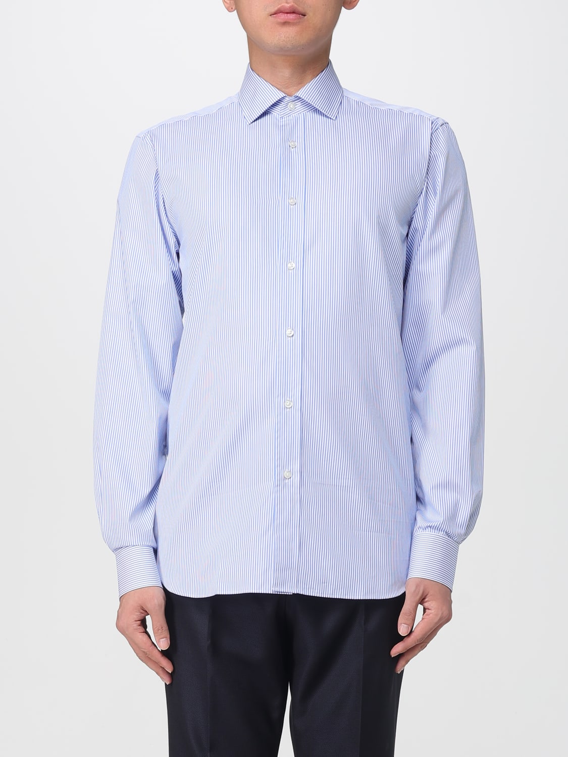 BOSS CAMISA: Camisa hombre Boss, Azul Claro - Img 1