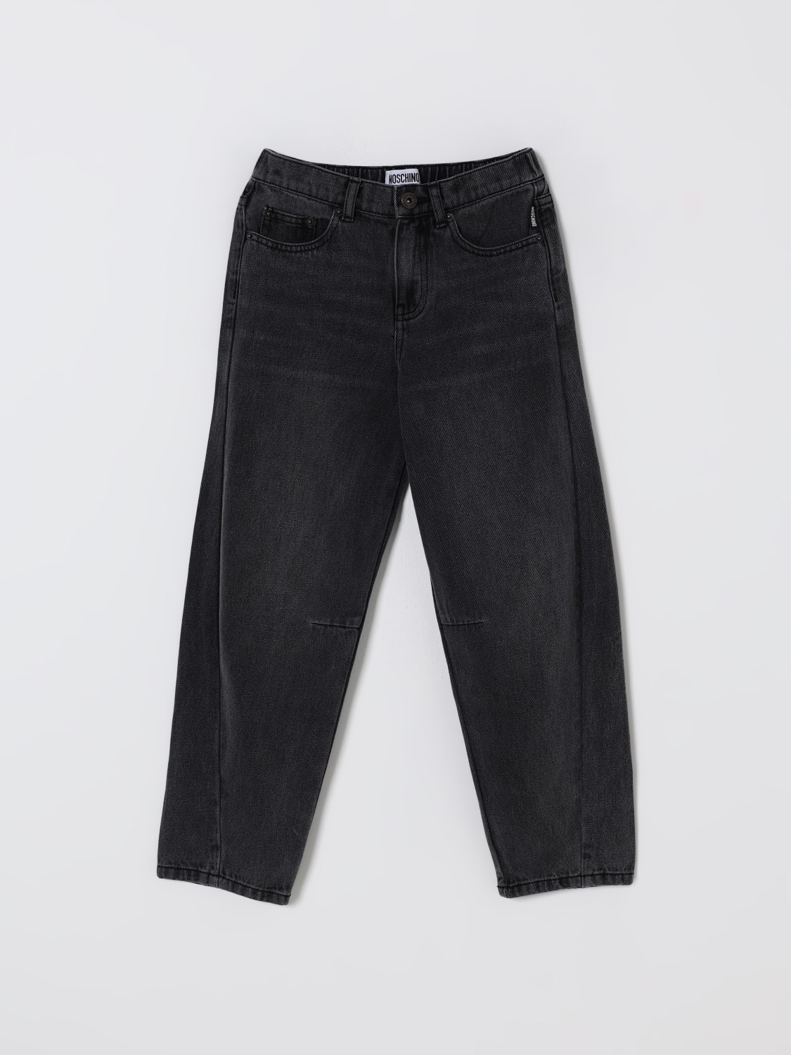 MOSCHINO JEANS: Jeans kids Moschino, Grey - Img 1