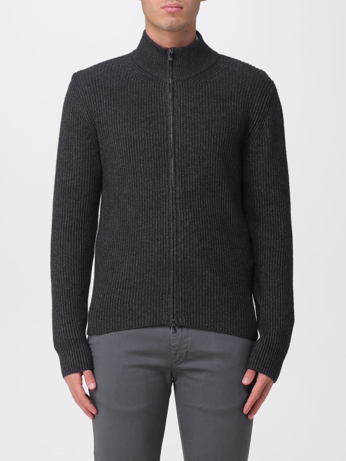 CORNELIANI SWEATER: Sweater men Corneliani, Grey - Img 1