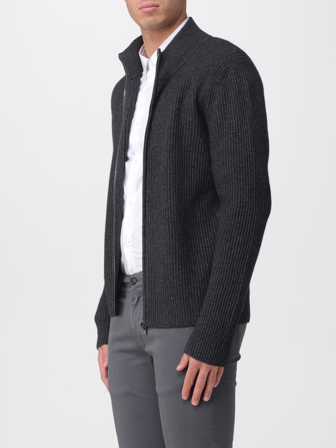 CORNELIANI SWEATER: Sweater men Corneliani, Grey - Img 3
