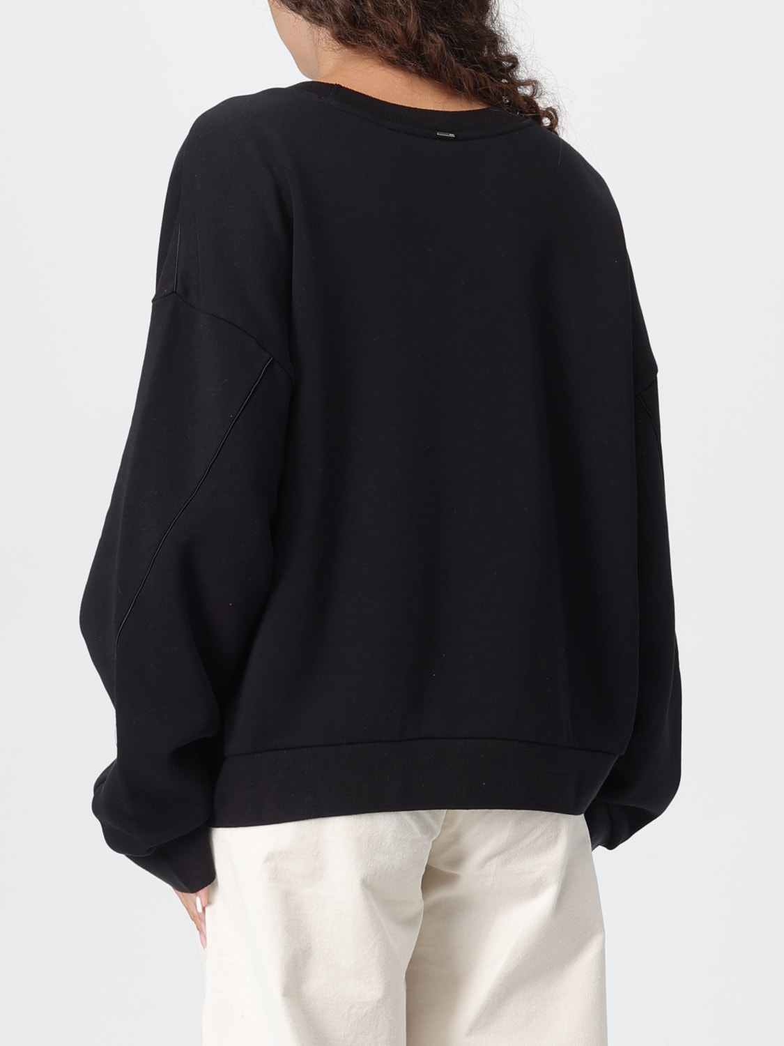 BOSS SWEATSHIRT: Sweatshirt woman Boss, Black - Img 2