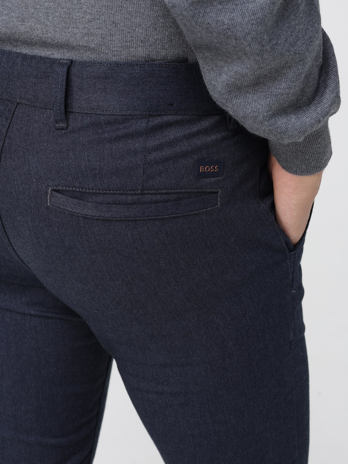 BOSS PANTS: Pants men Boss, Blue - Img 3