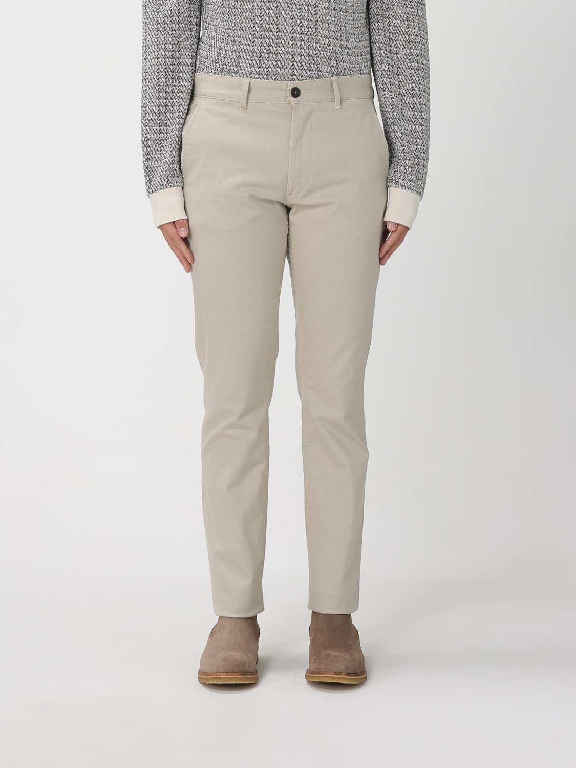BOSS PANTS: Pants men Boss, Beige - Img 1