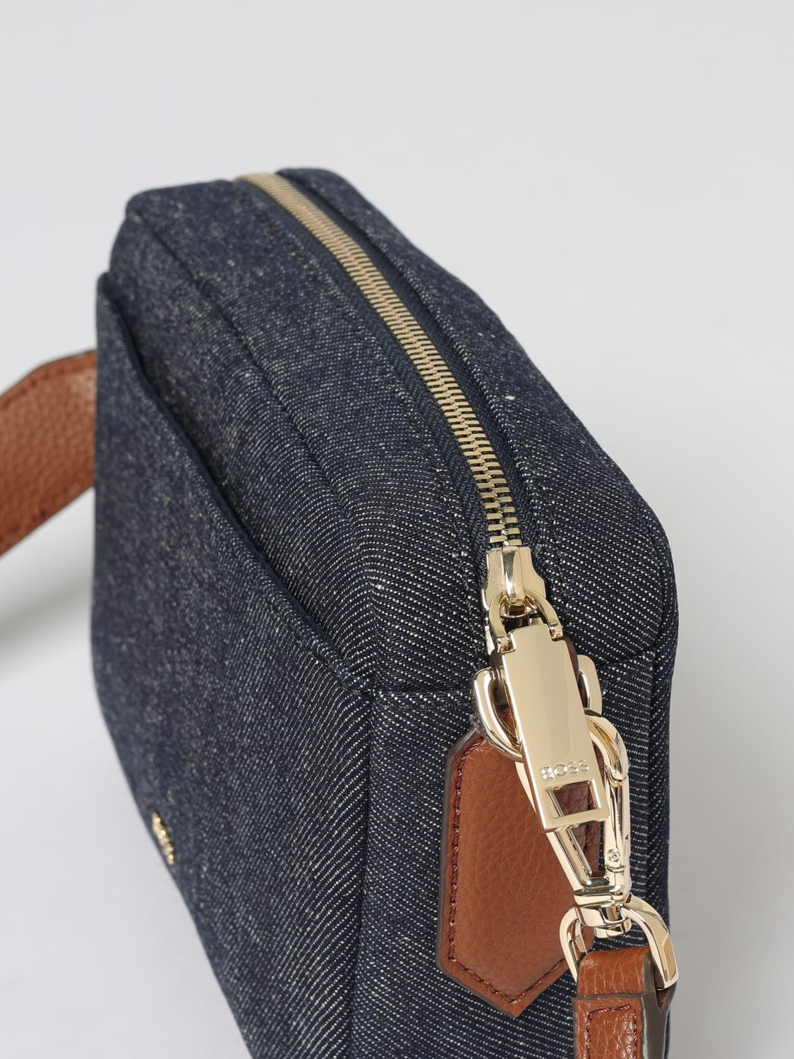 BOSS MINI BOLSO: Bolso de mano mujer Boss, Denim - Img 3