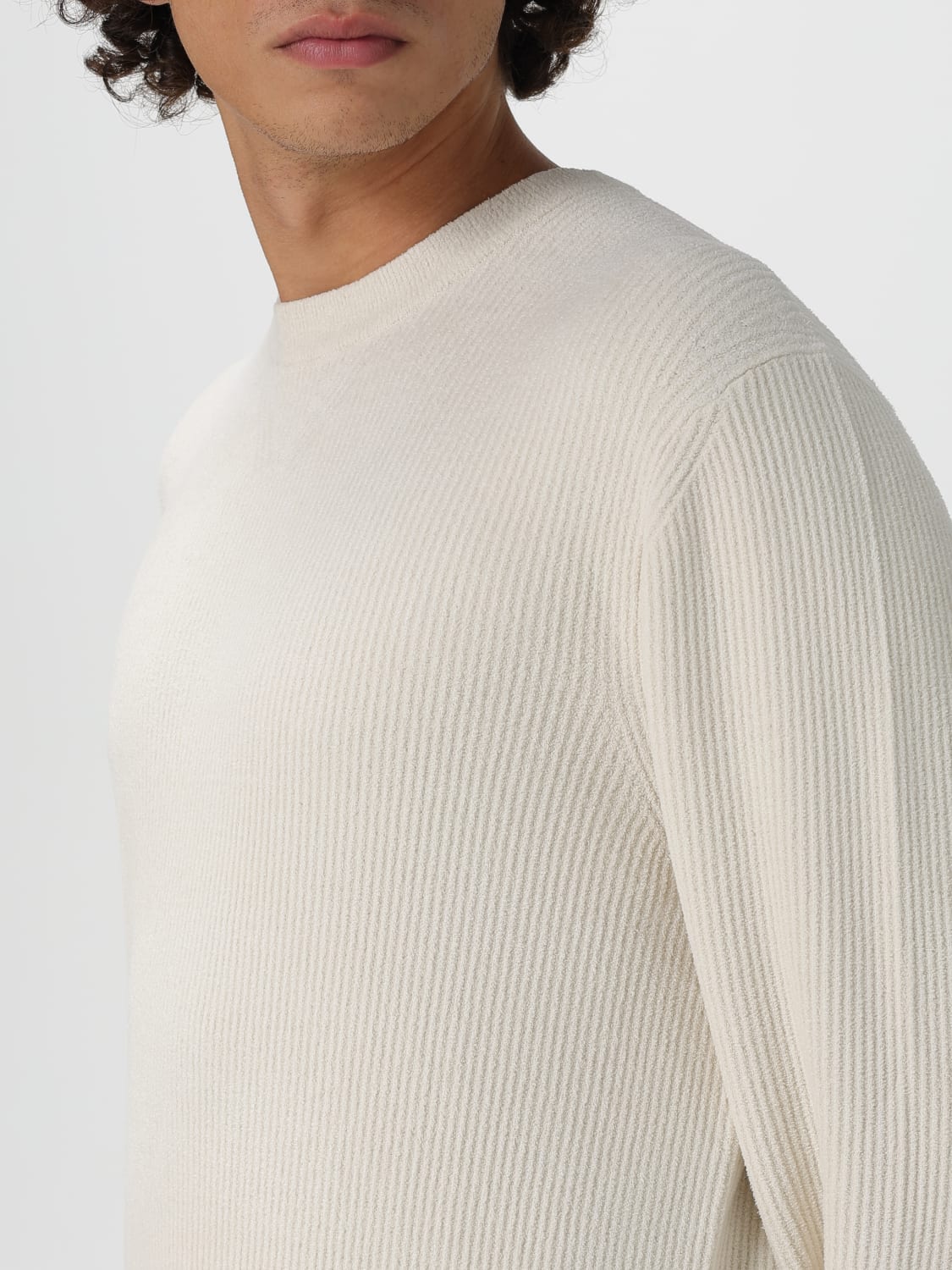 BOSS JERSEY: Jersey hombre Boss, Blanco - Img 3