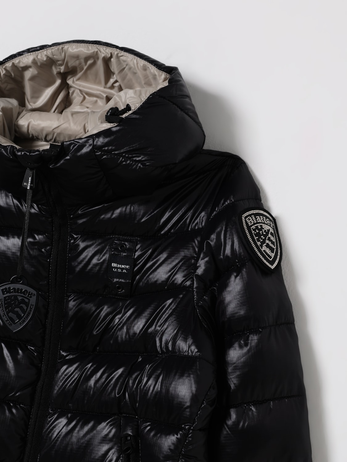 BLAUER JACKE: Jacke kinder Blauer, Schwarz - Img 3