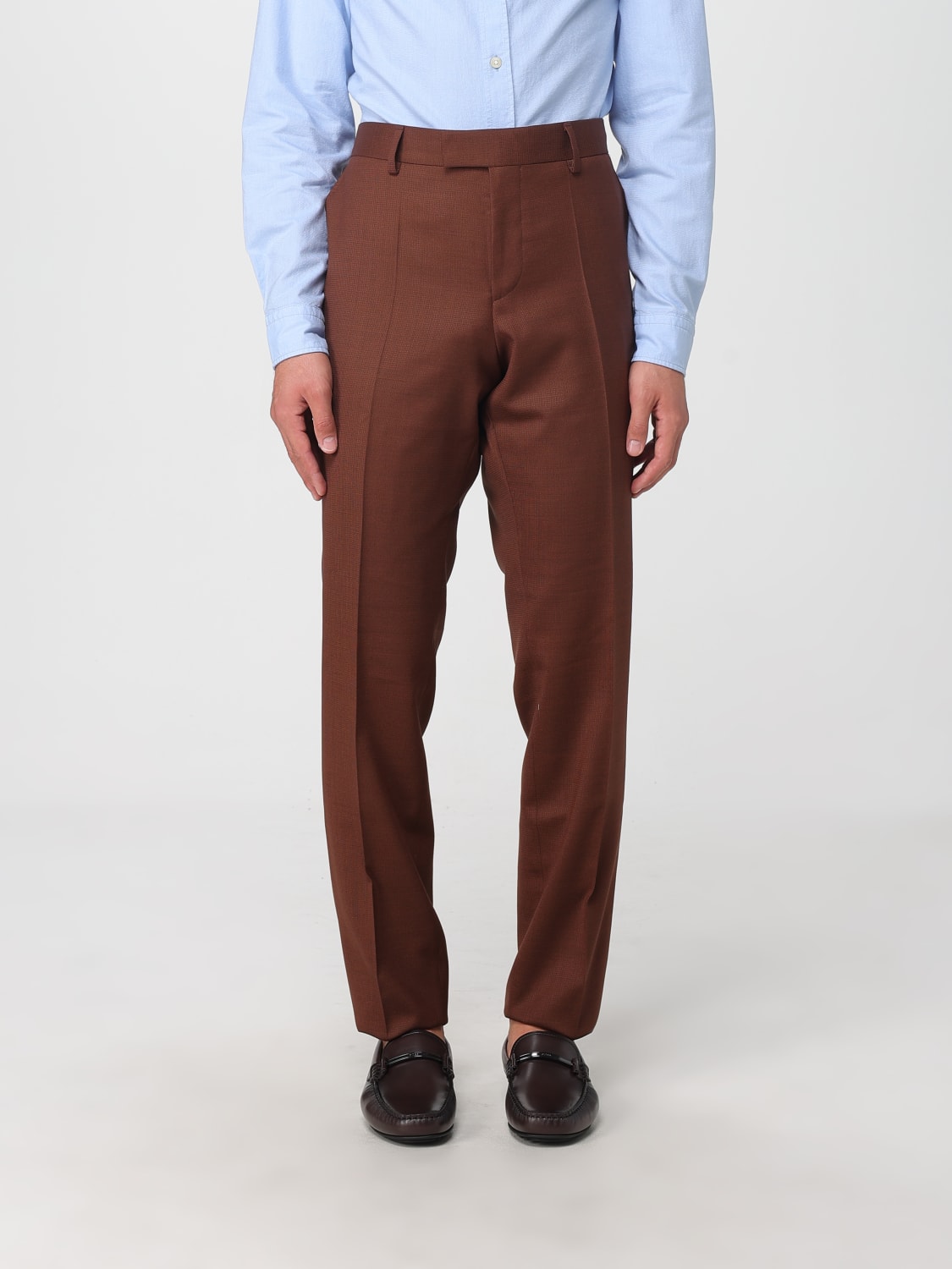 BOSS 西服套装: 西服套装 男士 Boss, 棕色 - Img 6