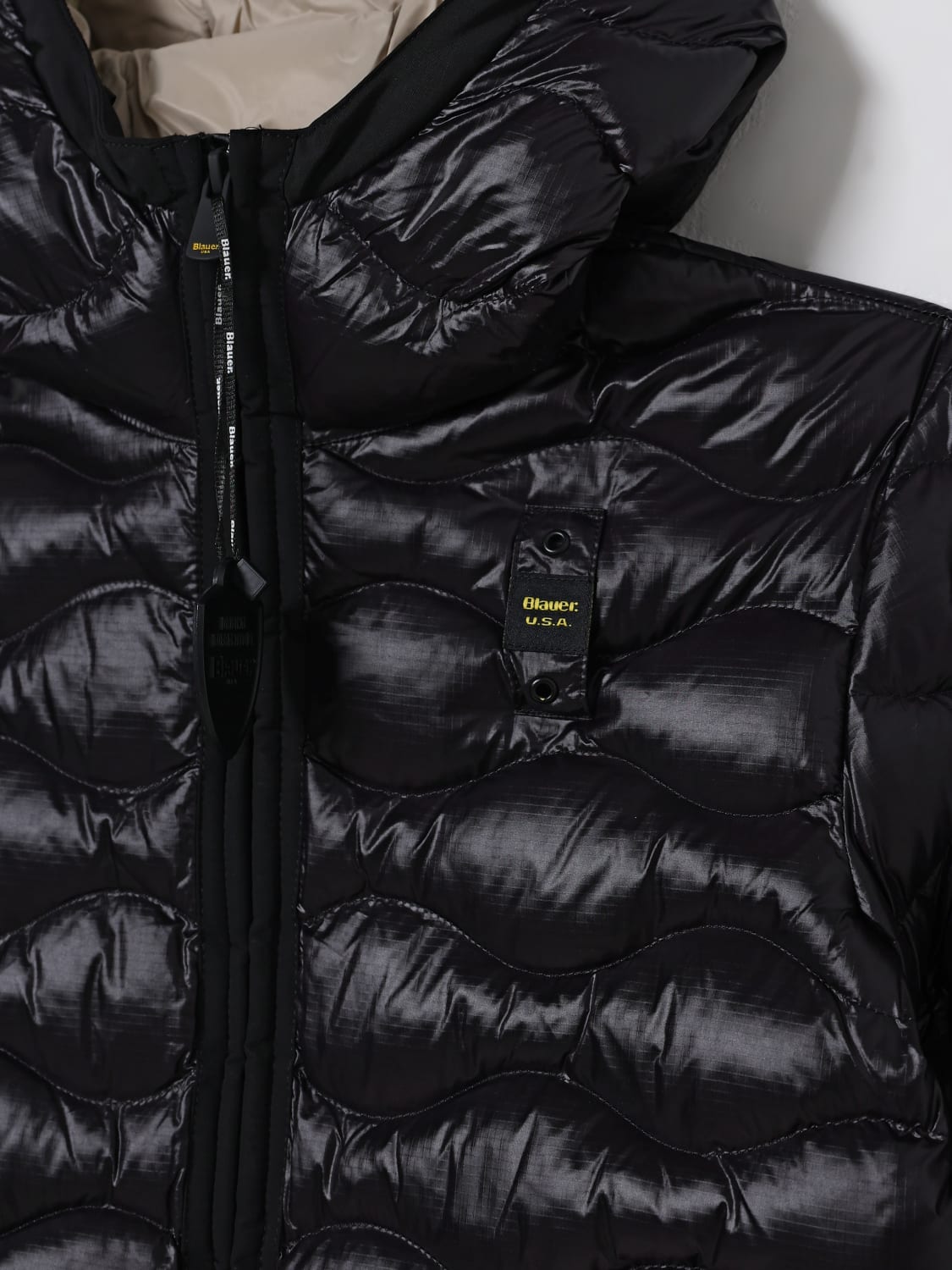 BLAUER JACKET: Jacket kids Blauer, Black - Img 3