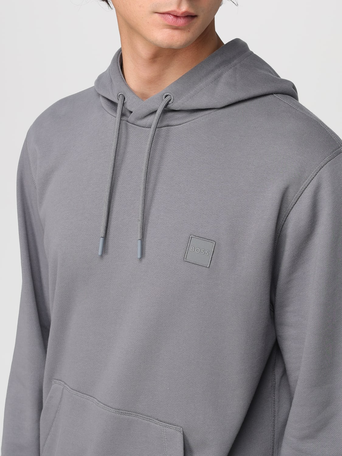 BOSS SUDADERA: Sudadera hombre Boss, Gris - Img 3