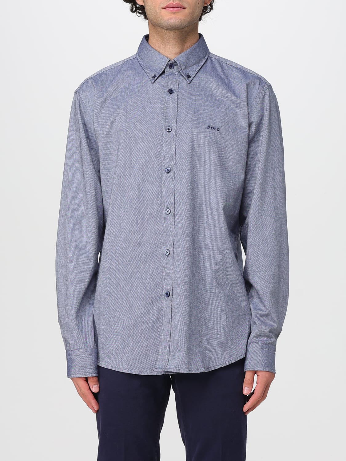 BOSS SHIRT: Shirt men Boss, Blue - Img 1