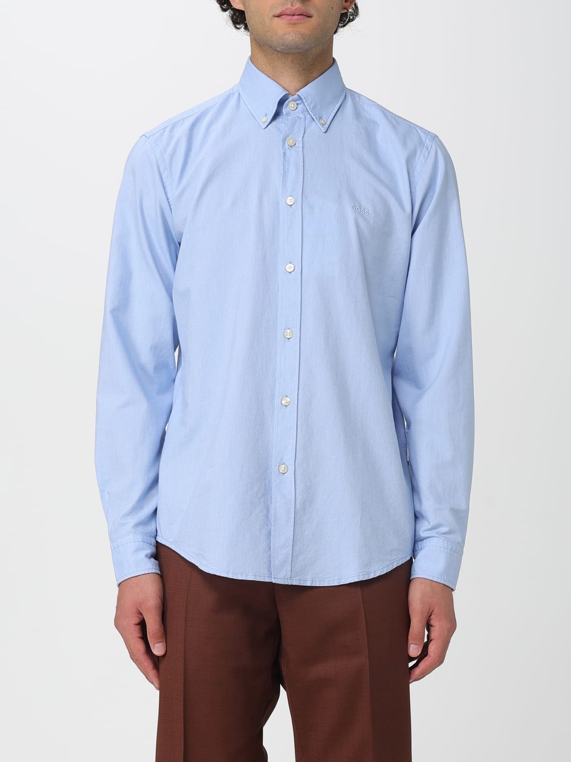 BOSS SHIRT: Shirt men Boss, Sky Blue - Img 1