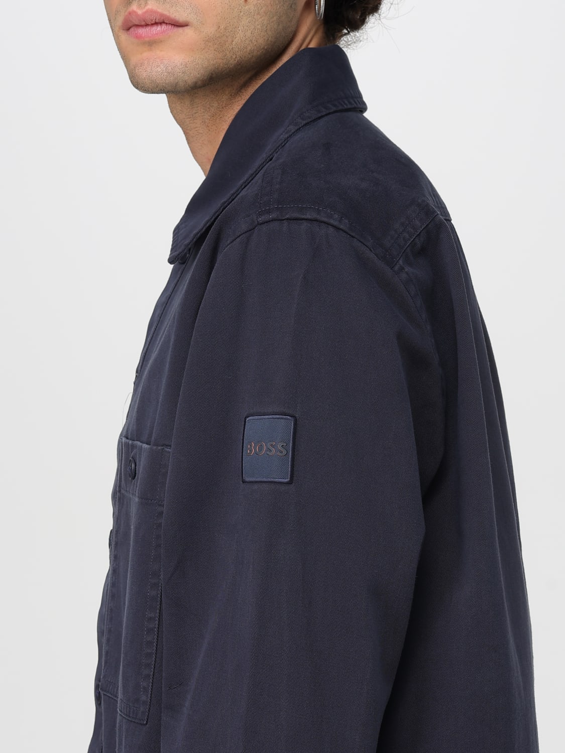 BOSS SHIRT: Shirt men Boss, Blue - Img 3