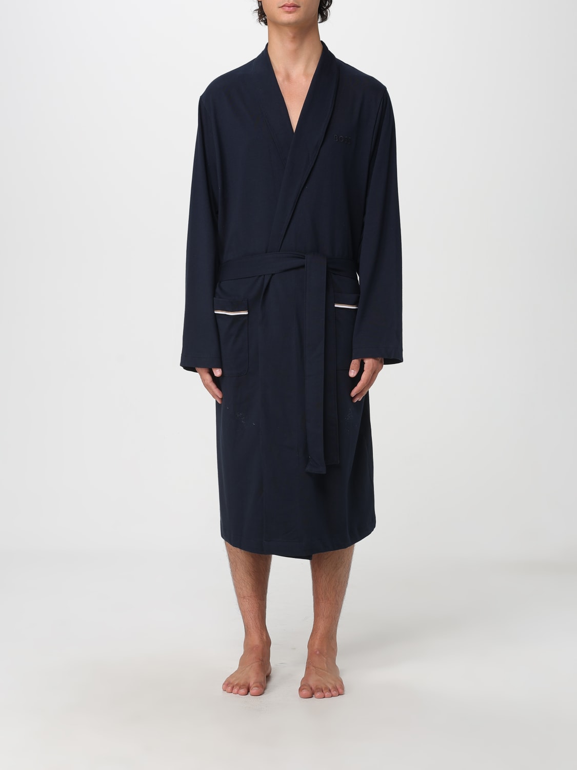 BOSS BATHROBES: Bathrobes lifestyle Boss, Blue - Img 2