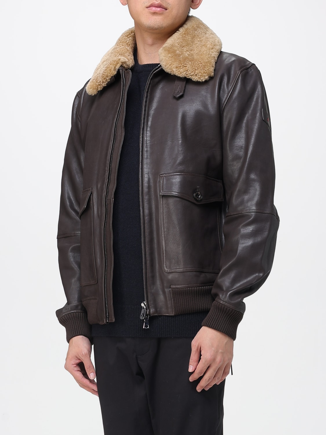 PEUTEREY JACKE: Blazer herren Peuterey, Braun - Img 3