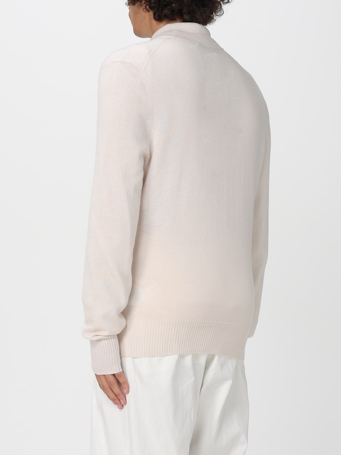 BOSS SWEATER: Cardigan men Boss, Beige - Img 2