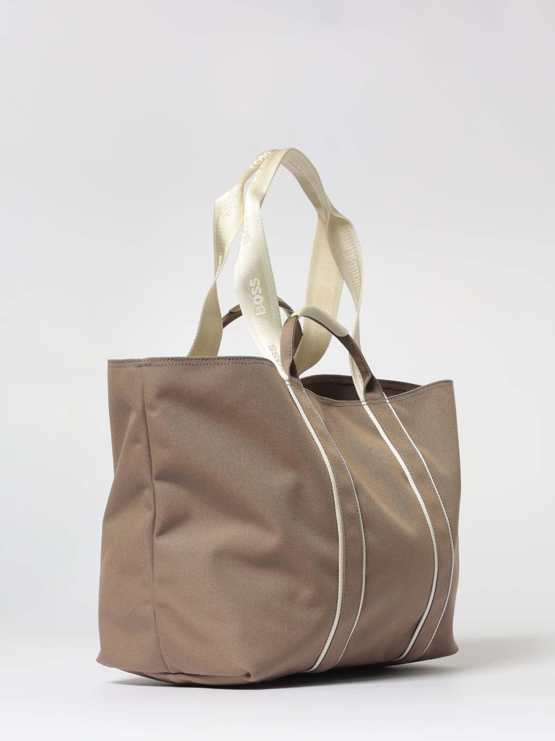BOSS TOTE BAG: Handbag woman Boss, Beige - Img 2