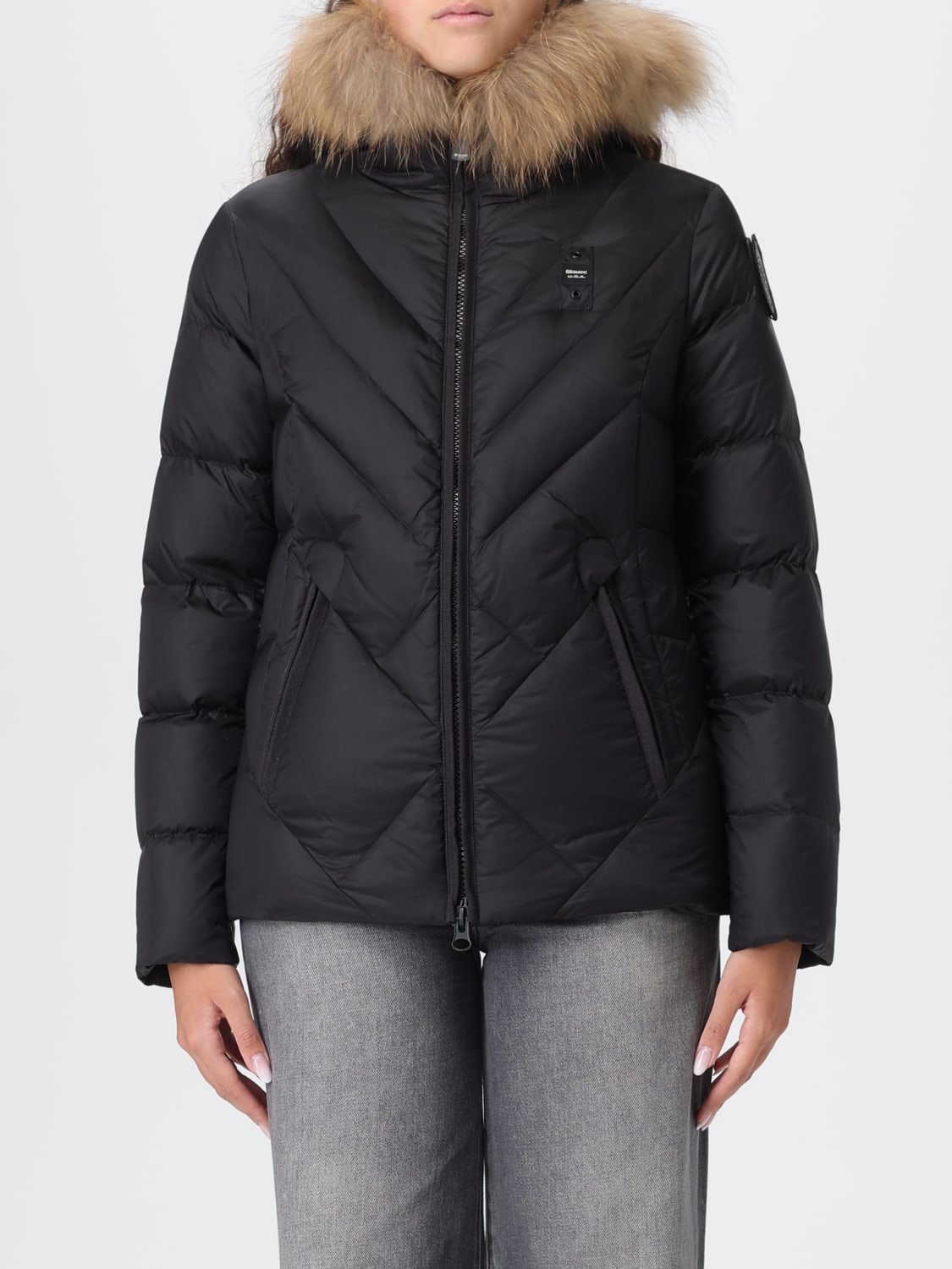 BLAUER VESTE: Veste femme Blauer, Noir - Img 1