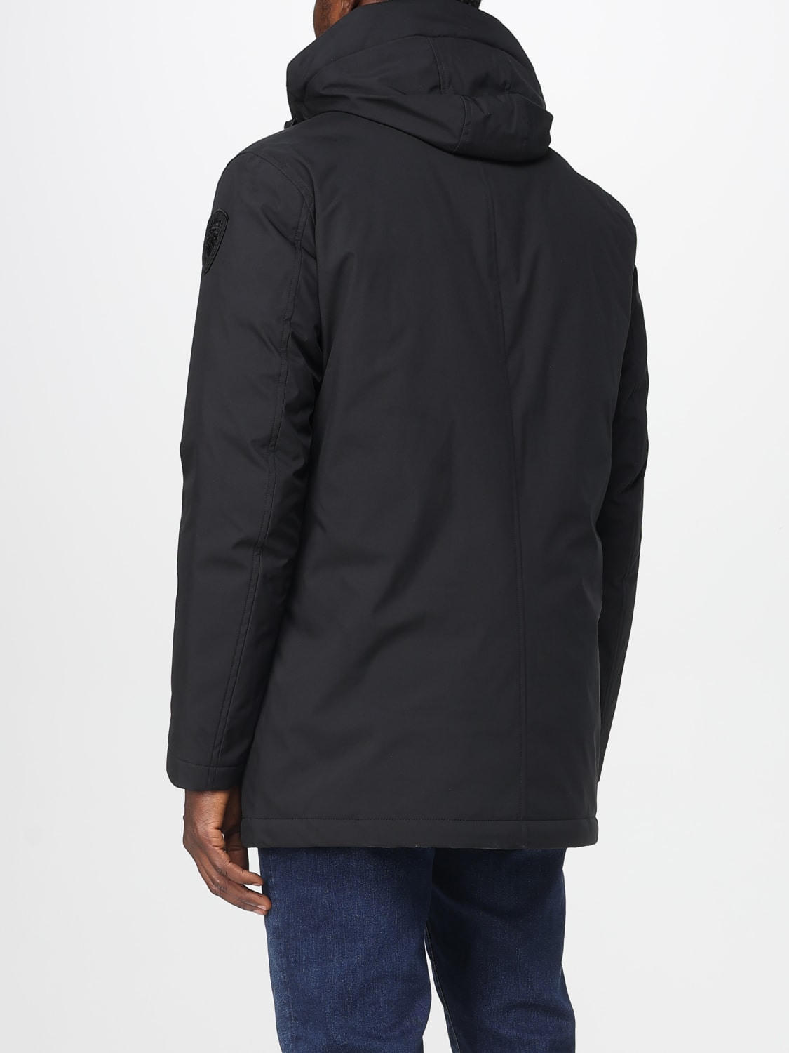 BLAUER JACKET: Coat men Blauer, Black - Img 2