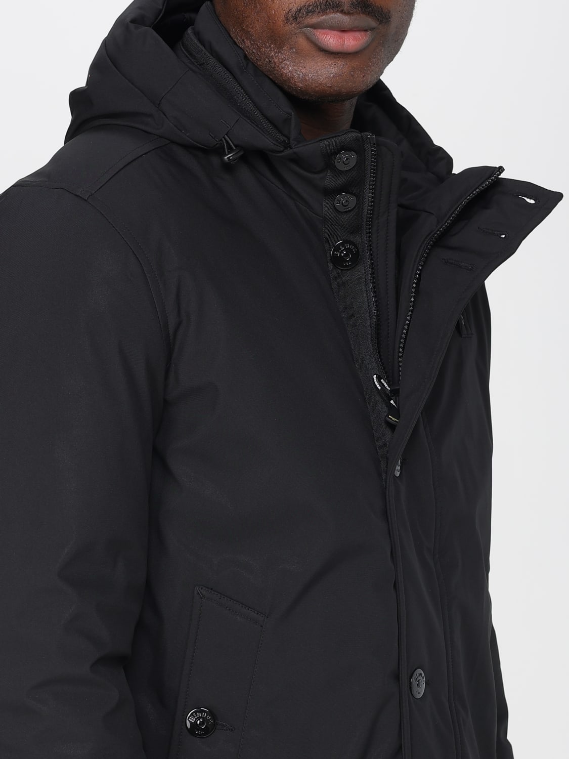 BLAUER JACKET: Coat men Blauer, Black - Img 4