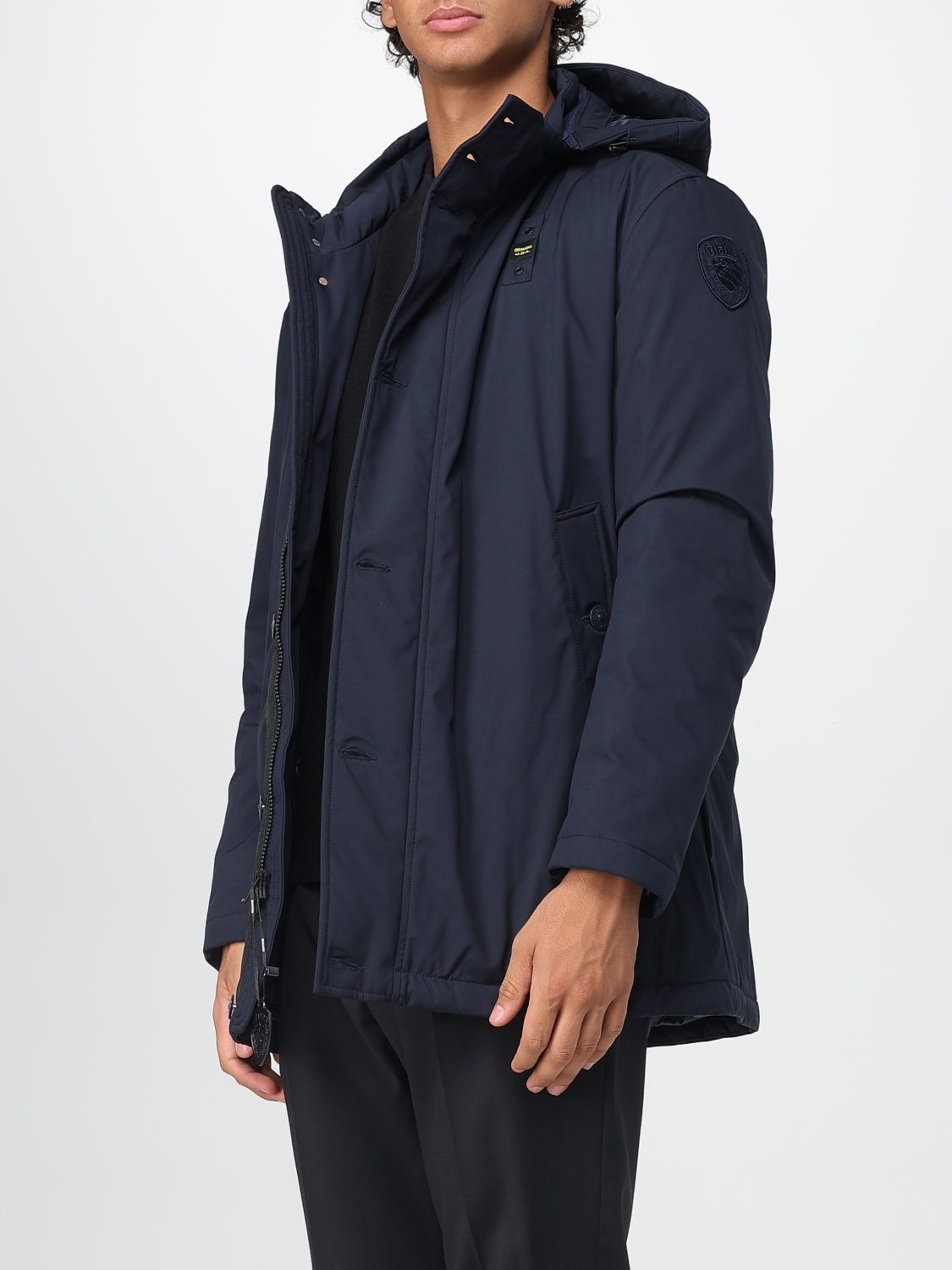 BLAUER VESTE: Manteau homme Blauer, Bleu - Img 3