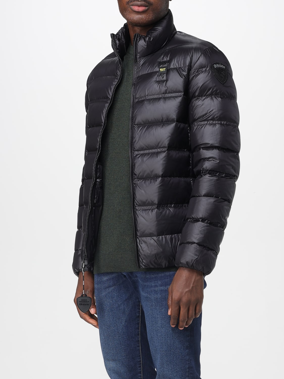 BLAUER JACKET: Jacket men Blauer, Black - Img 3