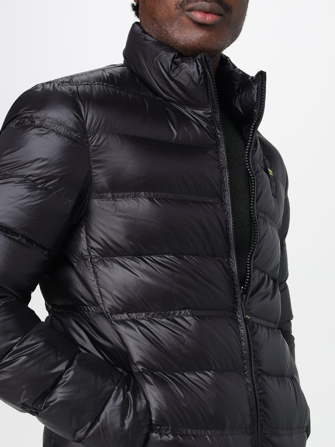 BLAUER JACKET: Jacket men Blauer, Black - Img 4