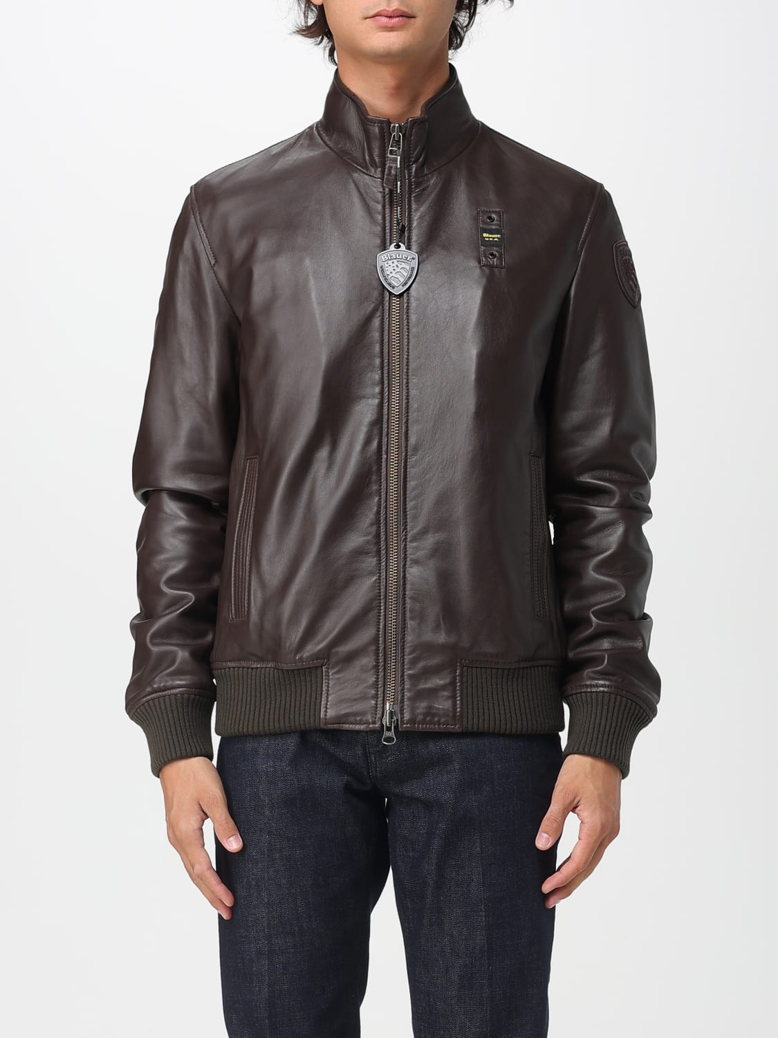 BLAUER JACKET: Jacket men Blauer, Brown - Img 1